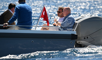 Ferit Şahenk Bodrum'da enerji depoladı