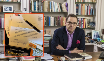 Ömer Koç'tan imzalı kitaba imzalı teşekkür