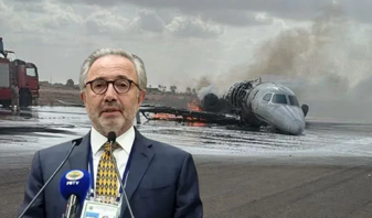 Hamdi Akın'ın özel jeti Libya'da pistten çıktı