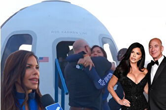 Jeff Bezos'un nişanlısı Lauren Sanchez'in 10 dakikalık uzay yolculuğu sona erdi: Evlenmek için geri döndüm