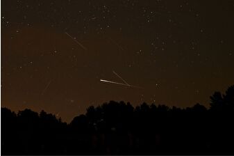 Ankara'da ‘Lyrid meteor yağmuru' gözlemlendi