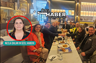 Akfen'in patronu Hamdi Akın ve Anadolu Grubu'nun eski Başkanı Tuncay Özilhan ile yeni başkanı Kamil Süleyman Yazıcı; Terminal Kadıköy'de buluştu