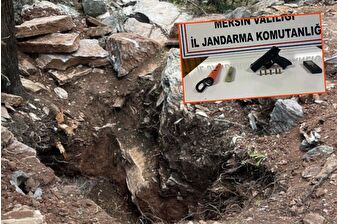 Eski vali ve emekli albay define kazısında yakalandı