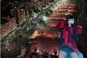 Lady Gaga, Copacabana’da 2 milyon kişiye ücretsiz konser verdi