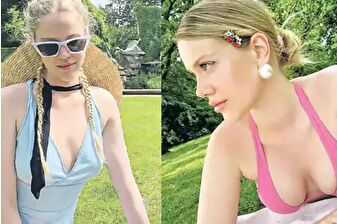 Serel Yereli Hyde Park'ta bikinisiyle güneşlendi