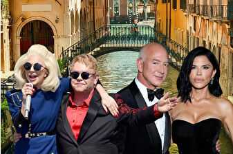 Amazon'un patronu Jeff Bezoz ve Lauren Sanchez'in düğününde Sir Elton John ile Lady Gaga'nın düet yapacağı iddia edildi