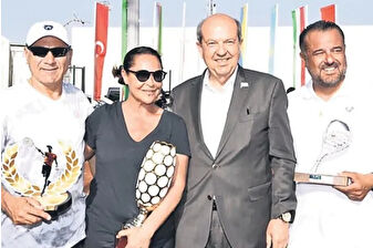 Hülya Avşar Cup Tenis Turnuvası bu yıl Kıbrıs'ta gerçekeleşti