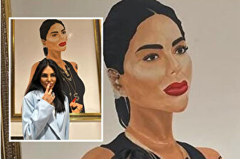 Süreyya Yalçın’ın İtalyan arkadaşı ünlü ressam Mimmo Paladino portresini çizip hediye etti