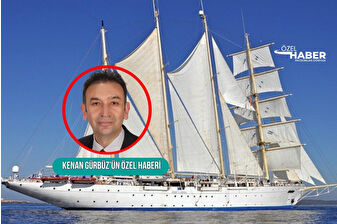 Bu yıl Bodrum’u seyahat rotasına dahil eden 16 yelkenli Star Clipper 153 yolcusuyla ilk ziyaretini yaptı