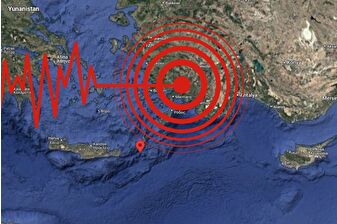 Akdeniz'de 6,0 büyüklüğünde deprem meydana geldi