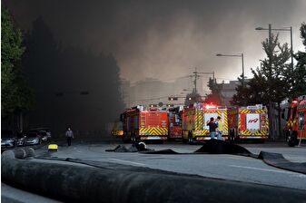 Hyundai, Volkswagen ve Mercedes-Benz'in lastik tedarikçisi Kumho'nun fabrikasında büyük yangın