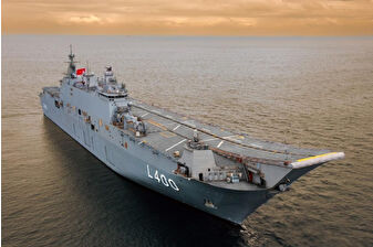 TCG Anadolu gemisi, gençlerle Samsun yolculuğuna çıktı