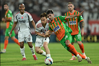 Beşiktaş, Alanyaspor karşısında aldığı beraberlikle dördüncü sıraya düştü