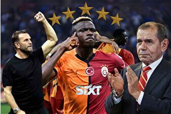 Kayserispor'u 3 golle deviren Galatasaray, ligin bitimine iki hafta kala 25'nci şampiyonluğunu ilan etti ve 5'nci yıldızı taktı
