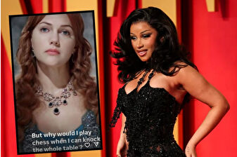 Hürrem Sultan Meryem Uzerli ile Rapçi Cardi B.’nin sosyal medya paslaşması
