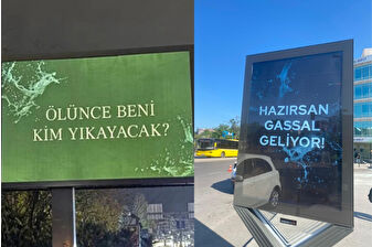 Eleştirilen afiş gitti Gassal'a yeni tanıtım geldi