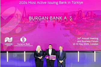 Burgan Bank EBRD tarafından Türkiye’nin en aktif amir bankası seçildi