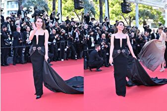 Ebru Yaşar, 78. Cannes Film Festivali’nde kırmızı halıda yürüdü