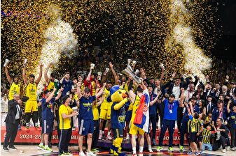 Fenerbahçe Beko, Abu Dabi'deki THY EuroLeague finalinde Monaco'yu yenerek şampiyon oldu