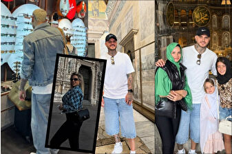 Icardi'den boşanma davasına gitmeden önce Ayasofya'da son dua
