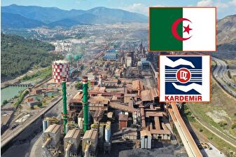 KARDEMİR ile Cezayirli Infrarail şirketi arasında 11,8 milyon euroluk ray satışı anlaşması