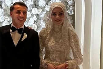 Kerem Aktürkoğlu ve Ceren Azak evlendi