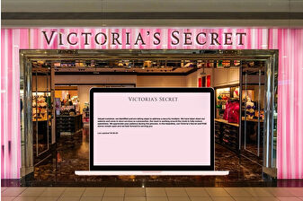 Victoria's Secret'ın global web sayfası çöktü