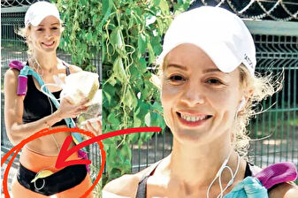 Bebek yürüyüşü elinde erik belinde muzla bitti