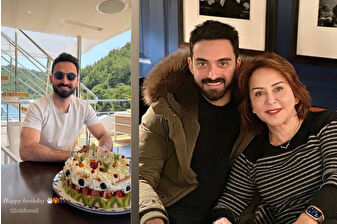 Fethi Kamışlı önce kendi doğum gününü sonra annesi Emine Sabancı Kamışlı'nın doğum gününü kutladı