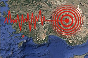 Muğla'da 5,8 büyüklüğünde deprem meydana geldi