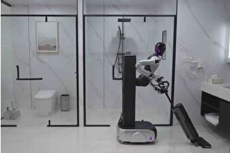 Dünyanın ilk otel sınıfı insansı temizlik robotu Zerith H1’e ilgi artıyor