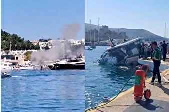 Bodrum marinada patlama: 3 yaralı
