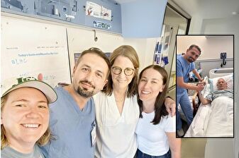 New York'ta Wall Street devi Janney'in kıdemli başkan yardımcısı Lee Shulman'ın hayatını kurtaran doktor Erol Gürsoy'a duygusal teşekkür