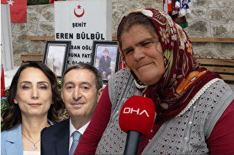 DEM Parti'den Eren Bülbül'ün annesine telefon