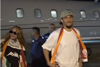 Galatasaray'ın yeni transferi Leroy Sane İstanbul'da