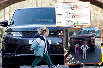 Yüksekliği son 15 yıldır artan SUV araçlar, özellikle çocuklar için güvenlik riski oluşturuyor