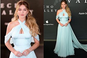 Sydney Sweeney, Londra'daki 'Echo Valley' filminin galasında peri masalından çıkmış gibiydi