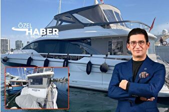 Bahis operasyonunda tutuklanan Flash TV'nin sahibi Erkan Kork'un Fenerbahçe'de demirli Nazar 34 adlı lüks yatı TMSF tarafından satılığa çıkarıldı
