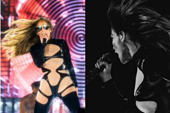 Jennifer Lopez'den rock performansı