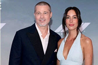 Brad Pitt yeni filmi Formula 1'in galasında kendisinden 30 yaş küçük sevgilisiyle el ele poz verdi