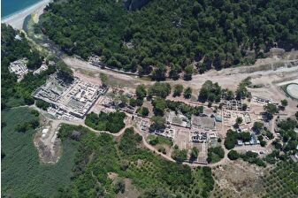 Olympos Antik Kenti'nde eşsiz mozaikler bulundu