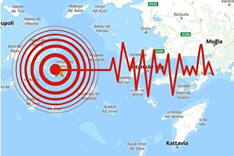 Ege Denizi'nde 4.8 büyüklüğünde deprem oldu