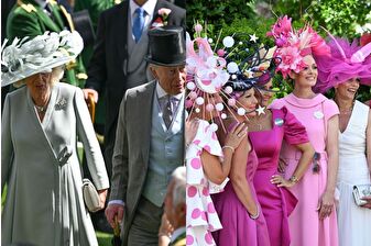 Geleneksel Royal Ascot at yarışları renkli görüntülere sahne oluyor