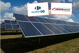 CarrefourSA, Şanlıurfa'da güneş enerjisi santrali projesi için Girişim Elektrik'le sözleşme imzaladı