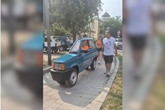 İtalyan mucit dünyanın en ince arabasını yaptı