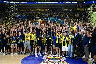 Fenerbahçe Beko, Beşiktaş Fibabanka'yı final serisinde 4-1 yenerek Basketbol Süper Lig'in şampiyonu oldu