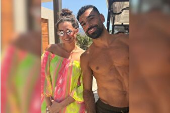 Salah, Bodrum'da Hande Doğandemir'e yakalandı
