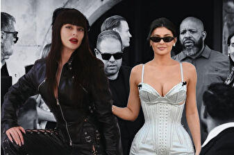 Kylie Jenner'in düğün şıklığında Dilara Fındıkoğlu imzası