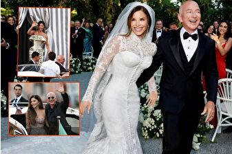 Milyarder Jeff Bezos'la Venedik'te evlenen Lauren Sanchez'in tören için hazırlattığı 27 elbisesinden birinin çalındığı ileri sürüldü