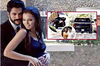 Özçivit ailesi tatil modunu milyonluk evinde açtı